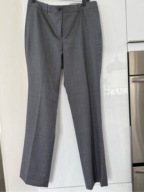 J. Crew Woman’s 120’s Gray Wool Dress Pants - Tailored Trousers Size 12 NEW!